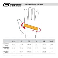 RUKAVICE ZIMSKE FORCE X72, crne - 3XL